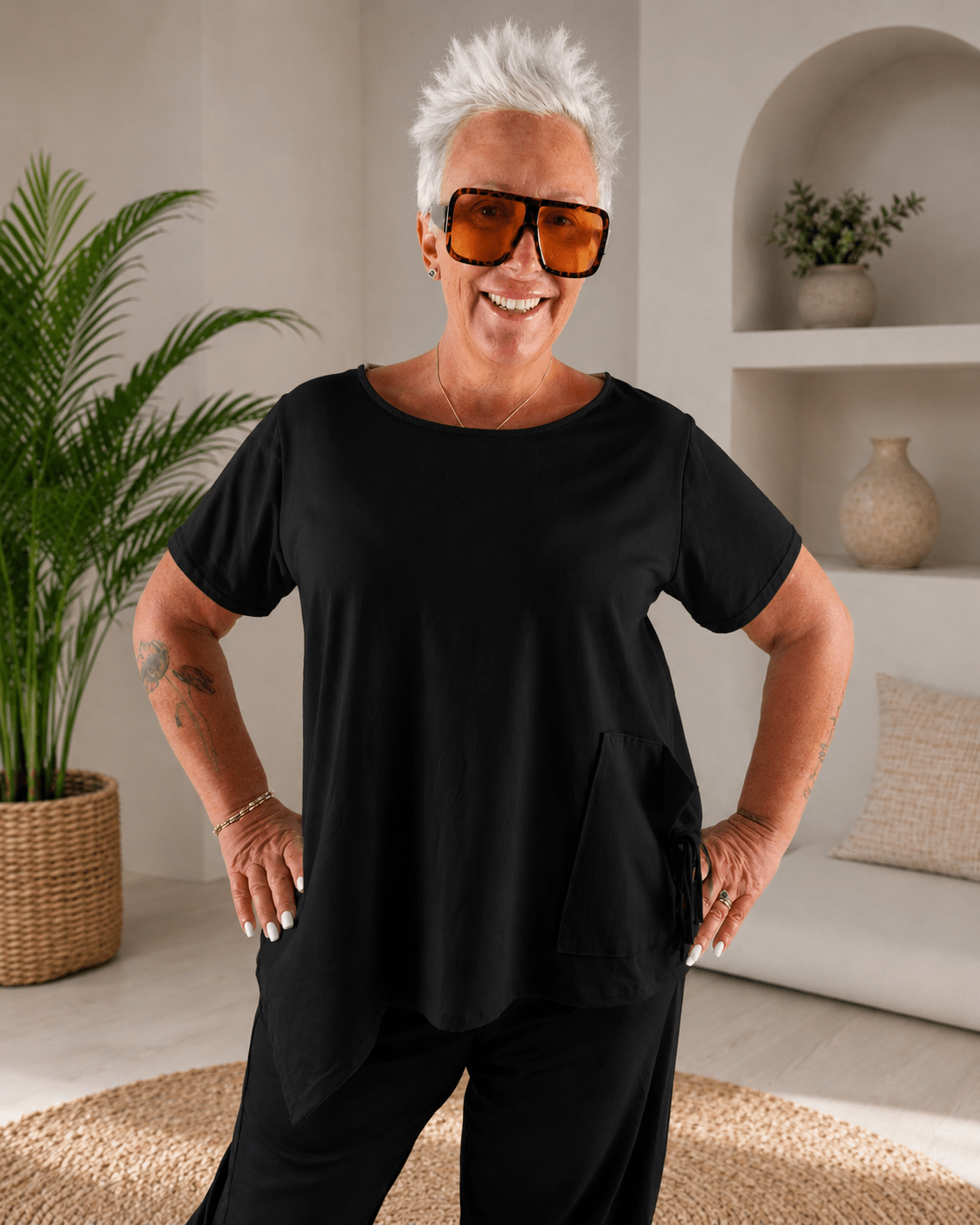 T-shirt fiocco - Alebea