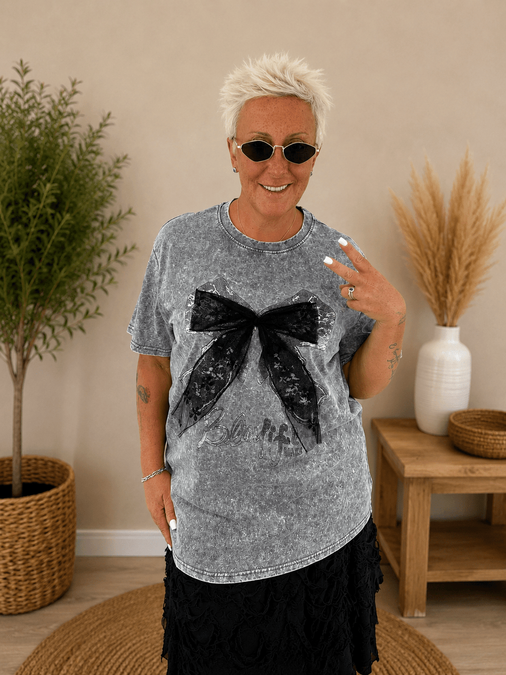 T-shirt Fiocco Tulle - Alebea