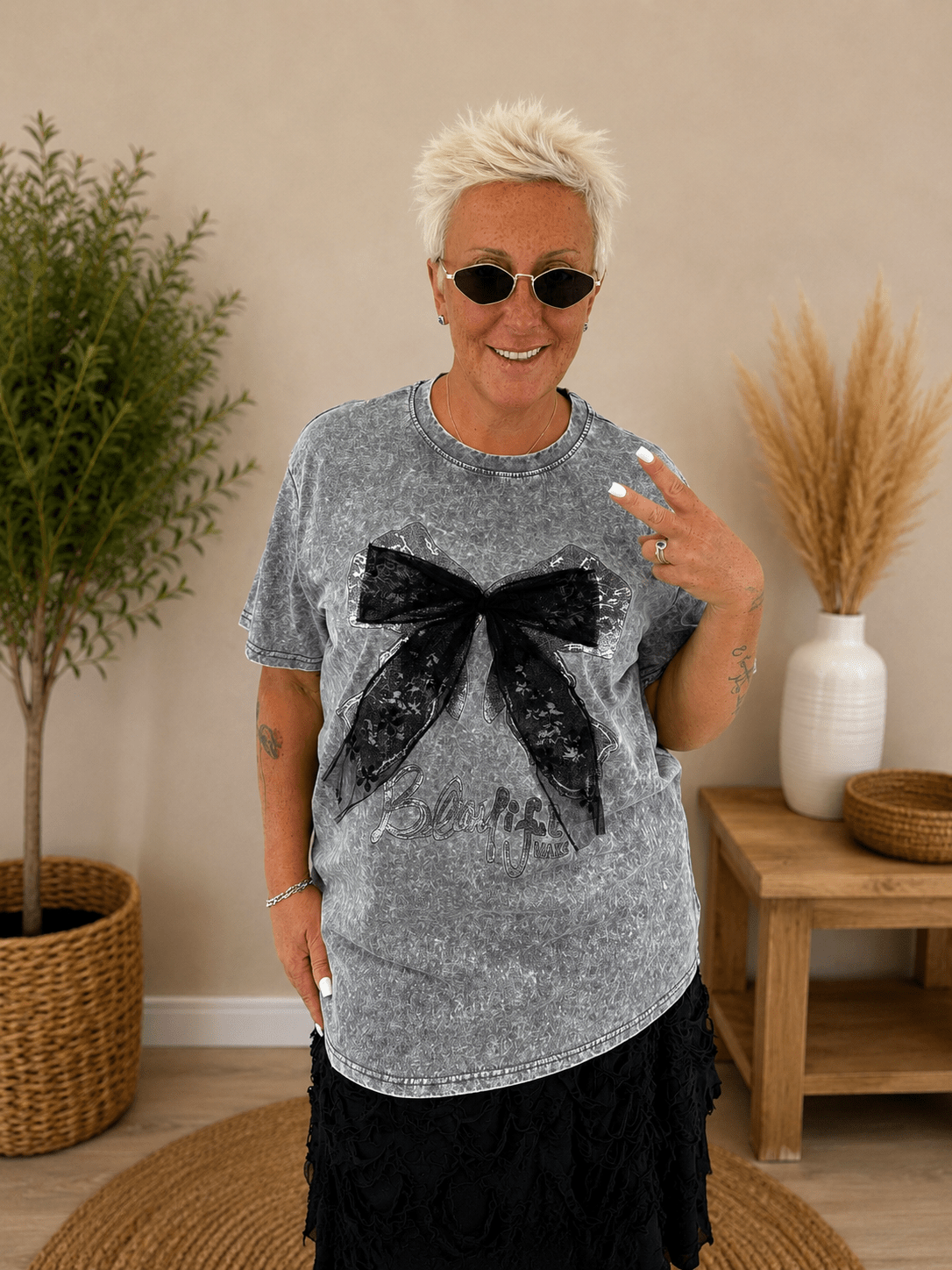 T-shirt Fiocco Tulle - Alebea