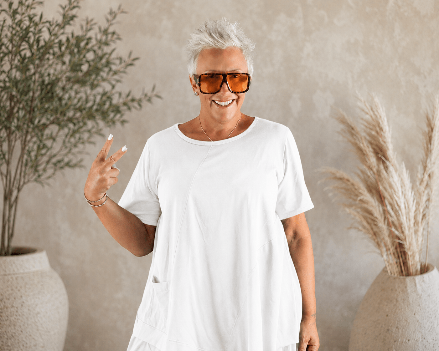 T-shirt Tasca Trasversale - Alebea